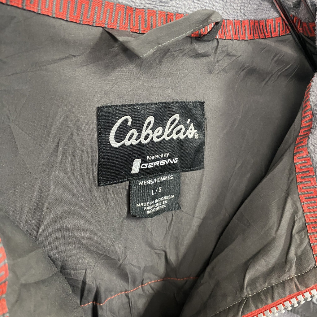 Cabela’ｓ　カベラス　ヒートジャケット　電熱服　灰色　グレー　Lサイズ