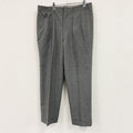 CHAPS　チャップス　RALPH LAUREN　テーパードパンツ　ジップフライ　灰色　グレー