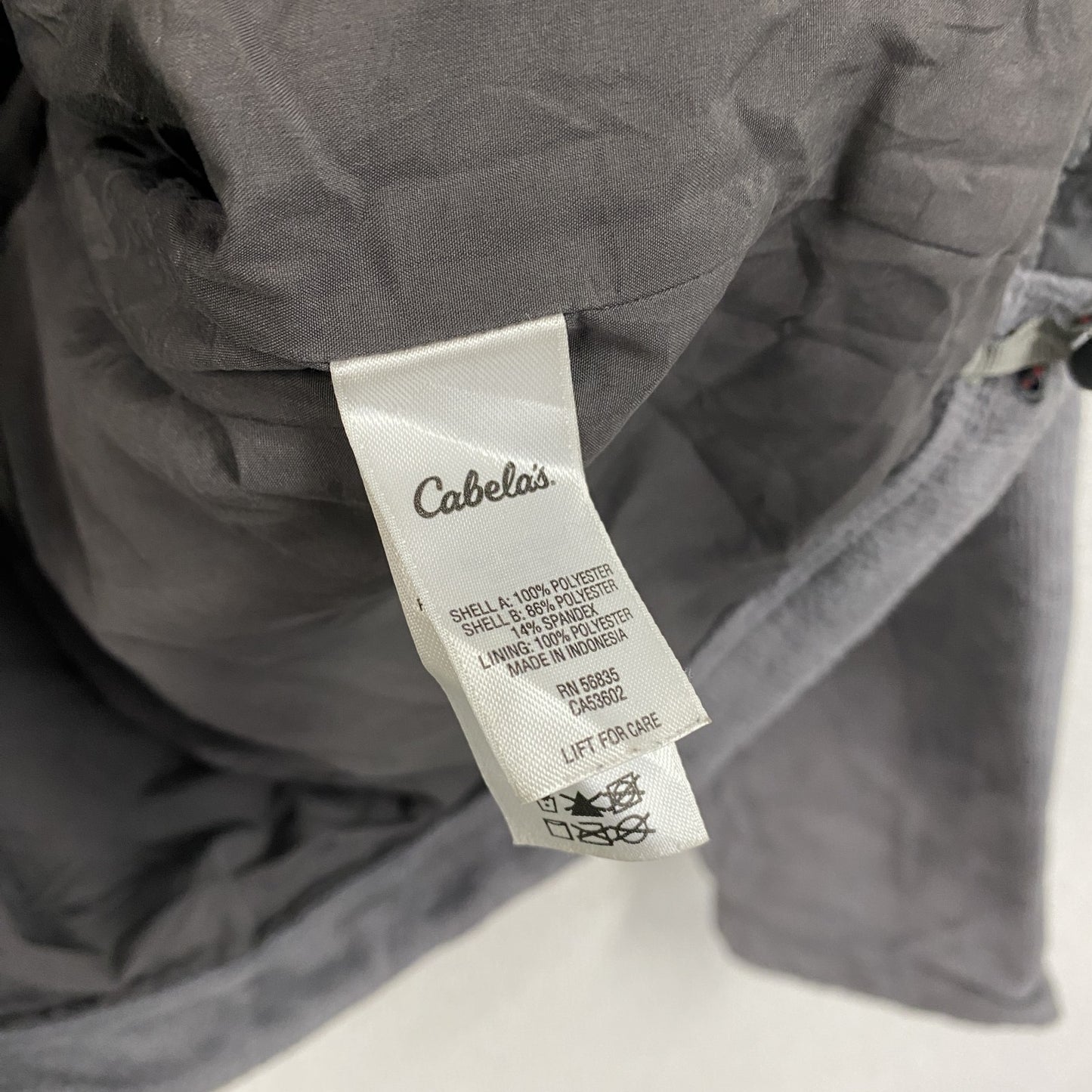 Cabela’ｓ　カベラス　ヒートジャケット　電熱服　灰色　グレー　Lサイズ