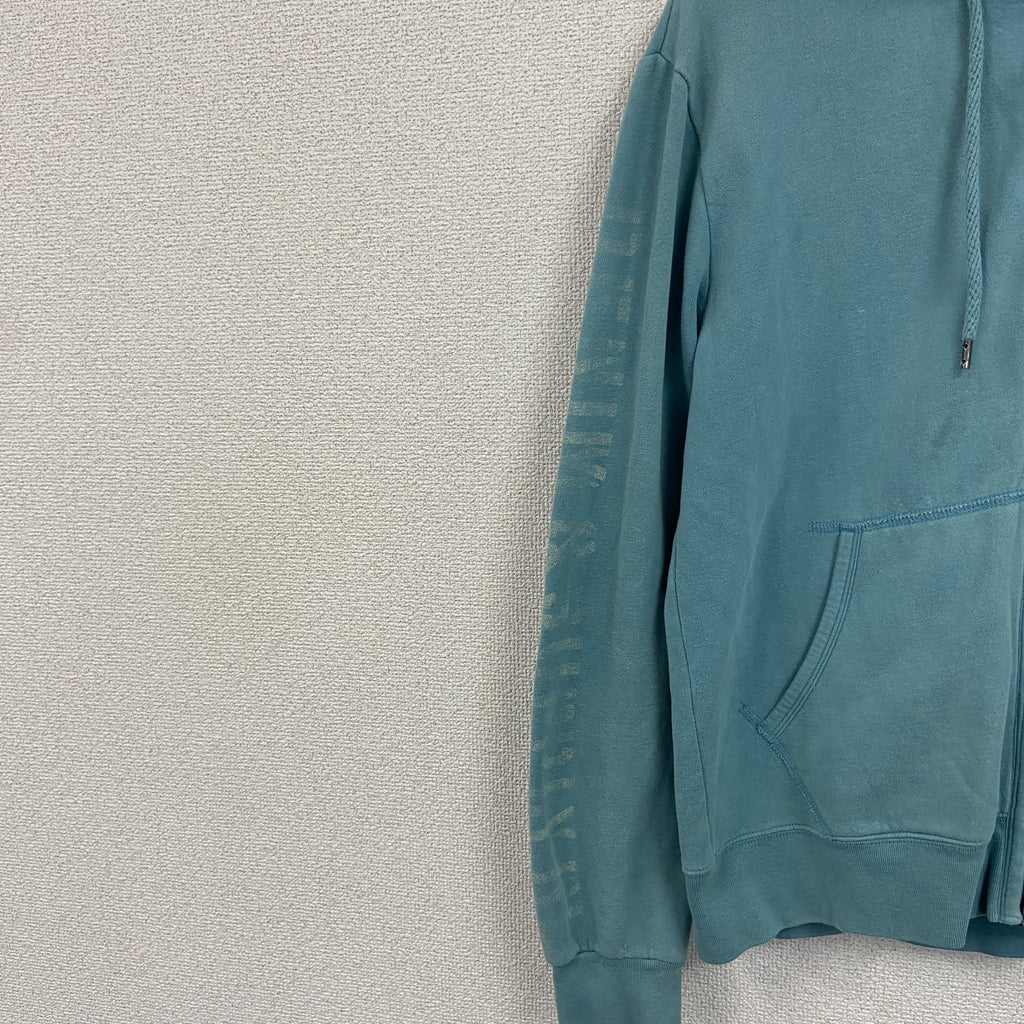DENIM&SUPPLY RALPH LAUREN　ラルフローレン　フルジップスウェットパーカー/フーディー　水色　ブルー　Sサイズ