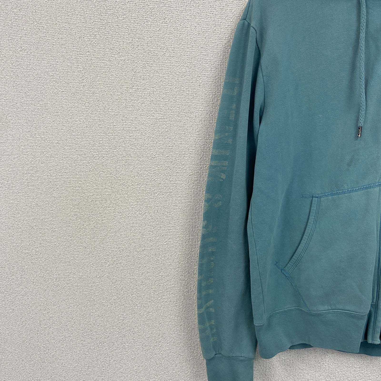 DENIM&SUPPLY RALPH LAUREN　ラルフローレン　フルジップスウェットパーカー/フーディー　水色　ブルー　Sサイズ