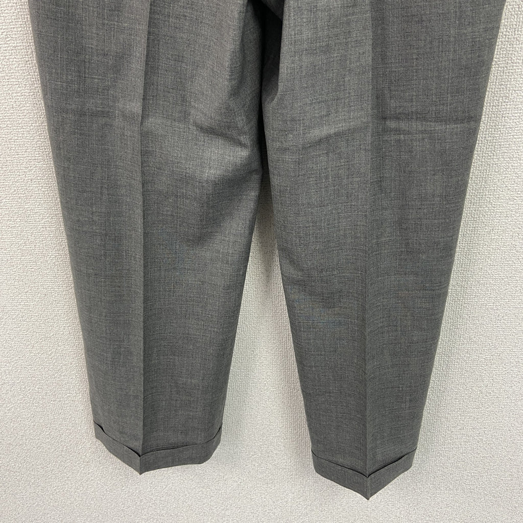 CHAPS　チャップス　RALPH LAUREN　テーパードパンツ　ジップフライ　灰色　グレー