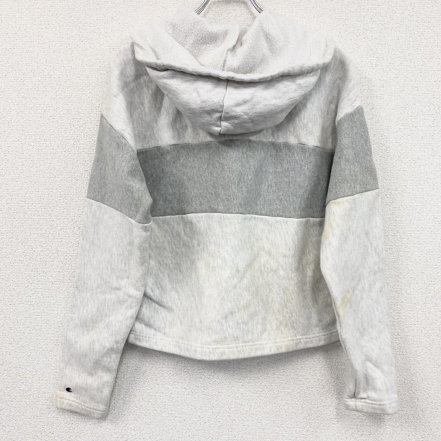 Champion　チャンピオン　リバースウィーブ　スウェットパーカー/フーディー　灰色　グレー　Lサイズ