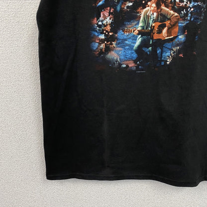 DELTA　デルタ　NIRVANA　ニルヴァーナ　半袖プリントバンドTシャツ　デッドストック　黒　ブラック　Mサイズ
