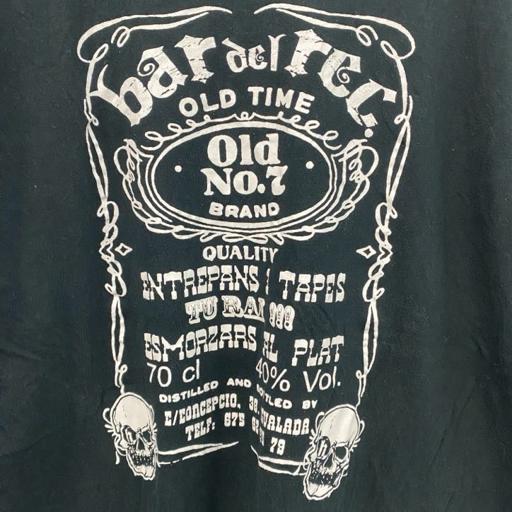 SOL’S　半袖プリントTシャツ　黒　ブラック　Lサイズ