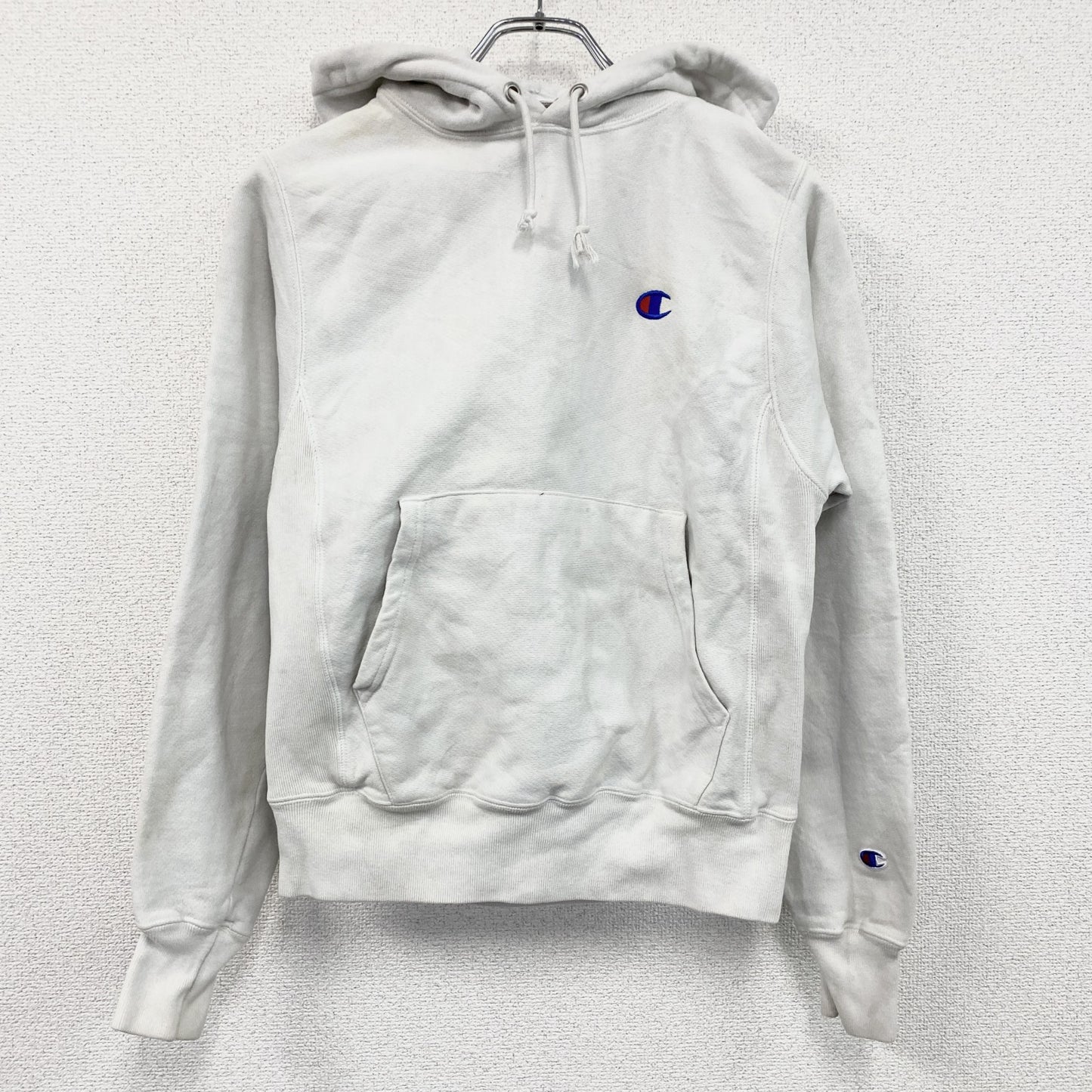 Champion　チャンピオン　リバースウィーブ　スウェットパーカー/フーディー　ヘビーウエイト　現行　白　ホワイト　XSサイズ