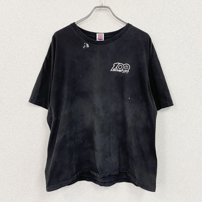 BAYSIDE　Snap-on　スナップオン　半袖プリント企業Tシャツ　フォトT　黒　ブラック　XLサイズ