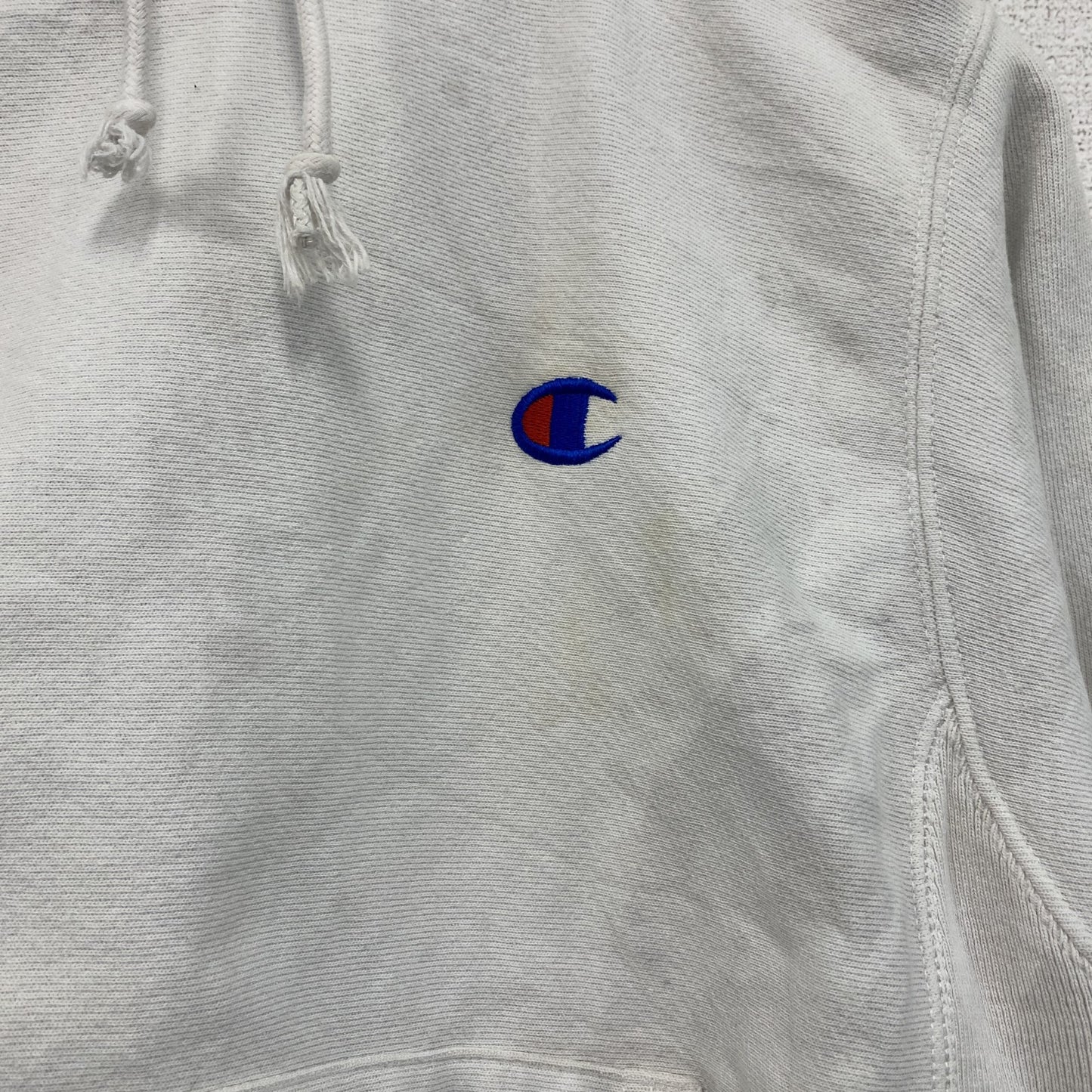 Champion　チャンピオン　リバースウィーブ　スウェットパーカー/フーディー　ヘビーウエイト　現行　白　ホワイト　XSサイズ