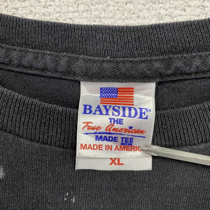 BAYSIDE　Snap-on　スナップオン　半袖プリント企業Tシャツ　フォトT　黒　ブラック　XLサイズ
