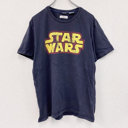 s.Oliver　半袖プリントTシャツ　スターウォーズ　紺　ネイビー　XLサイズ