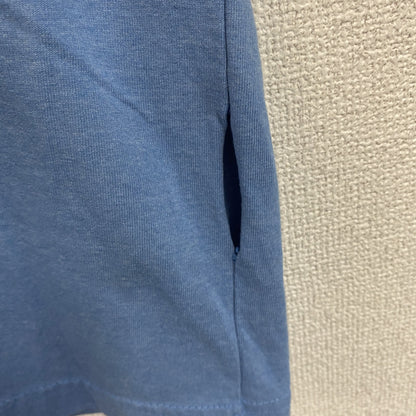 Carhartt　カーハート　半袖Tシャツ　胸ポケット　ロゴプリント　ワンポイント　水色　ライトブルー　Lサイズ