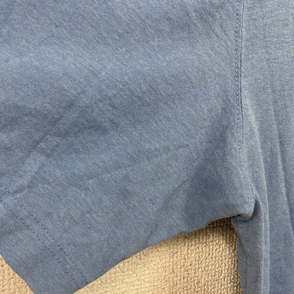 Carhartt　カーハート　半袖Tシャツ　胸ポケット　ロゴプリント　ワンポイント　水色　ライトブルー　Lサイズ
