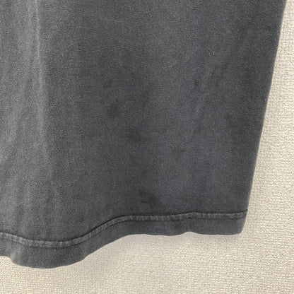 古着 used　NHS　半袖プリントTシャツ　クルーネック　レトロデザイン　骸骨　メキシカンスカル　黒　ブラック　