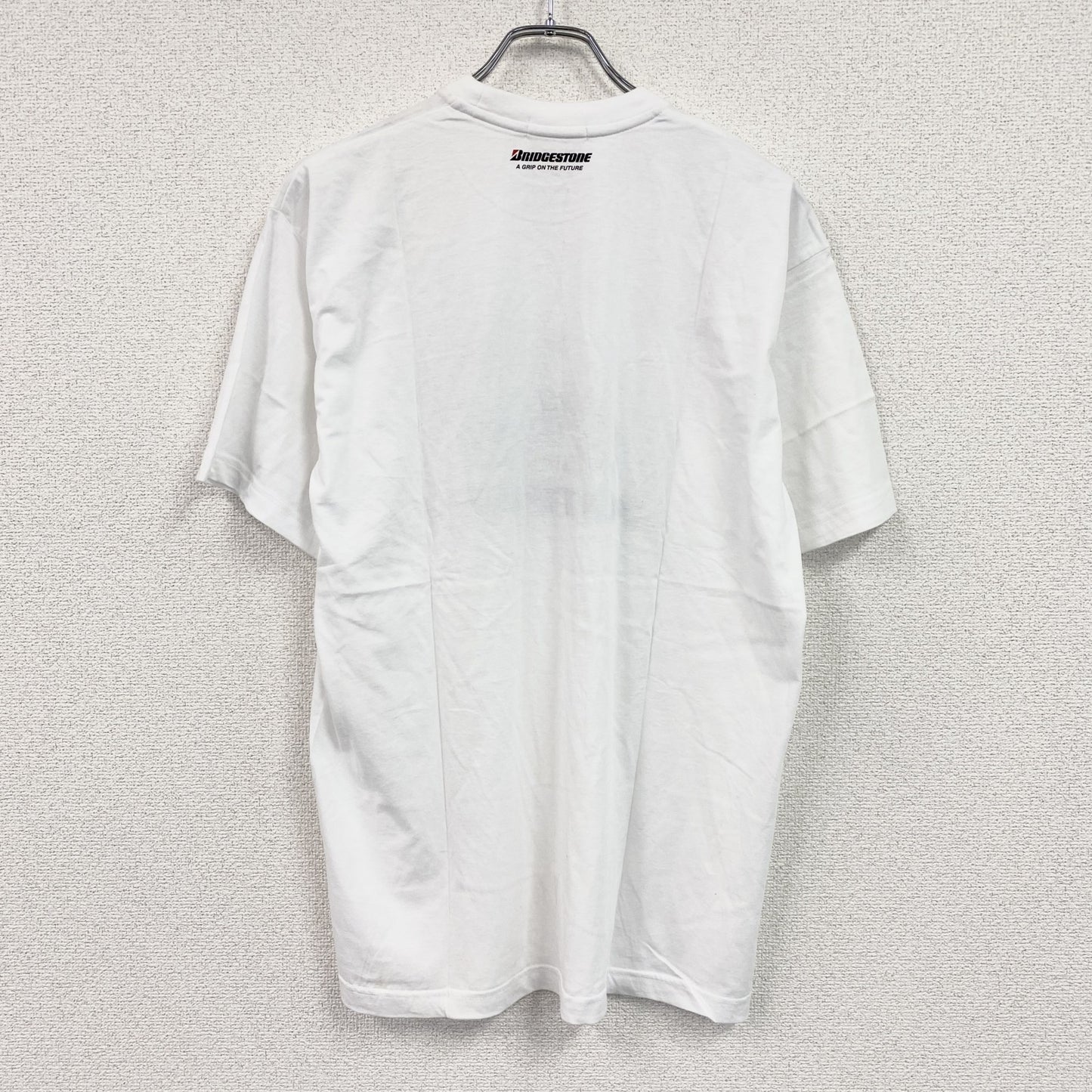 POTENZA　ポテンザ　BRIDGESTONE　ブリヂストン　スーパーフォーミュラ　半袖プリント企業Tシャツ　白　ホワイト