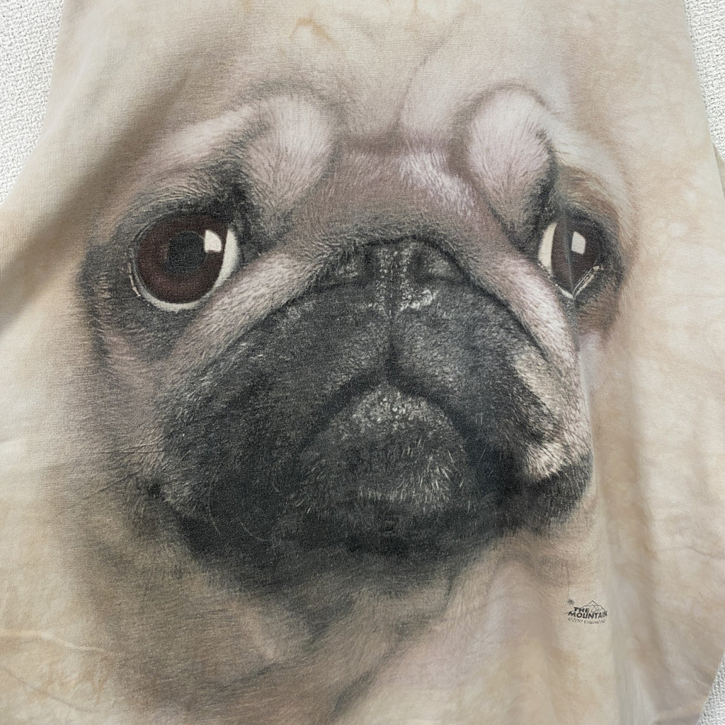 GILDAN　ギルダン　半袖アニマルプリントTシャツ　ベージュ　XLサイズ