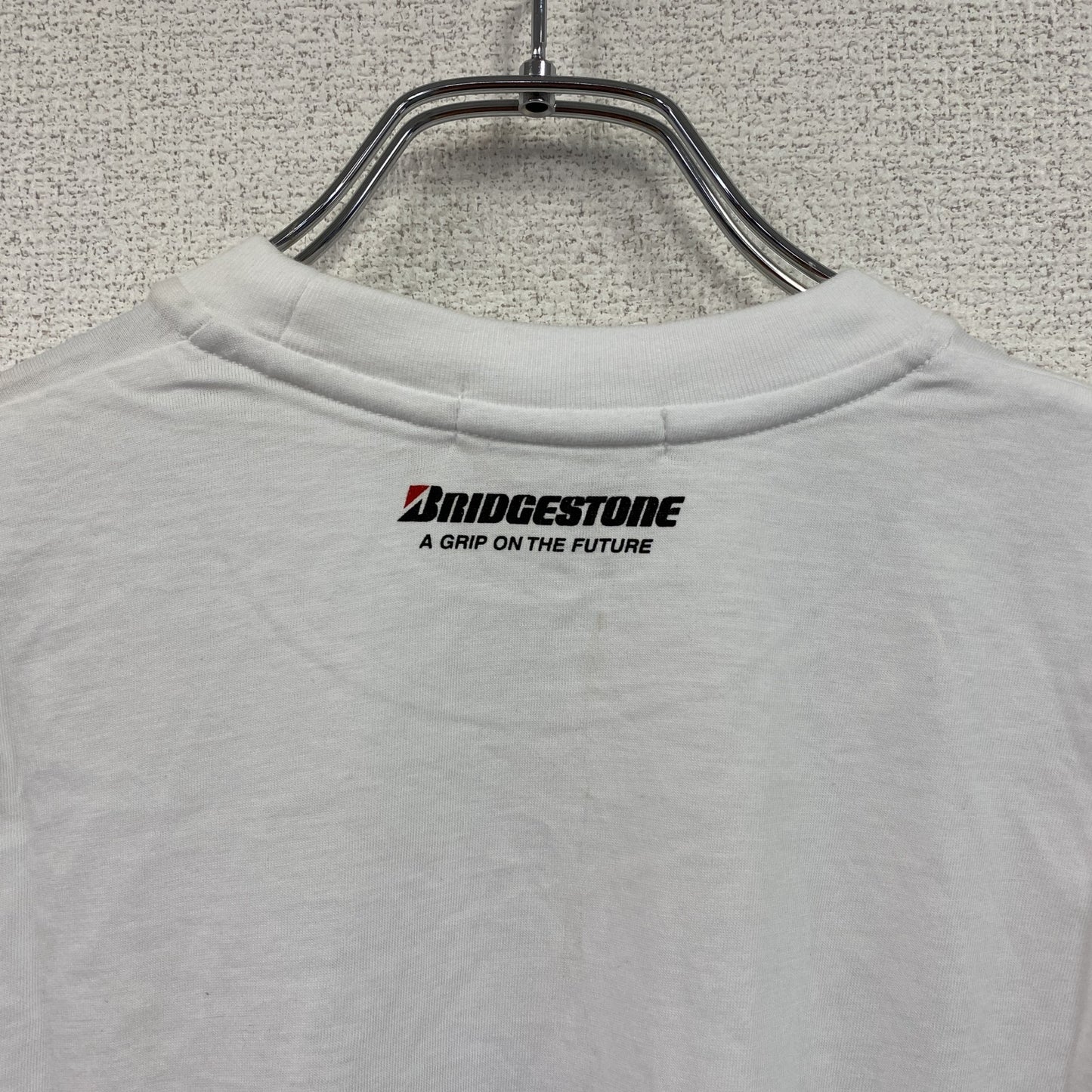 POTENZA　ポテンザ　BRIDGESTONE　ブリヂストン　スーパーフォーミュラ　半袖プリント企業Tシャツ　白　ホワイト