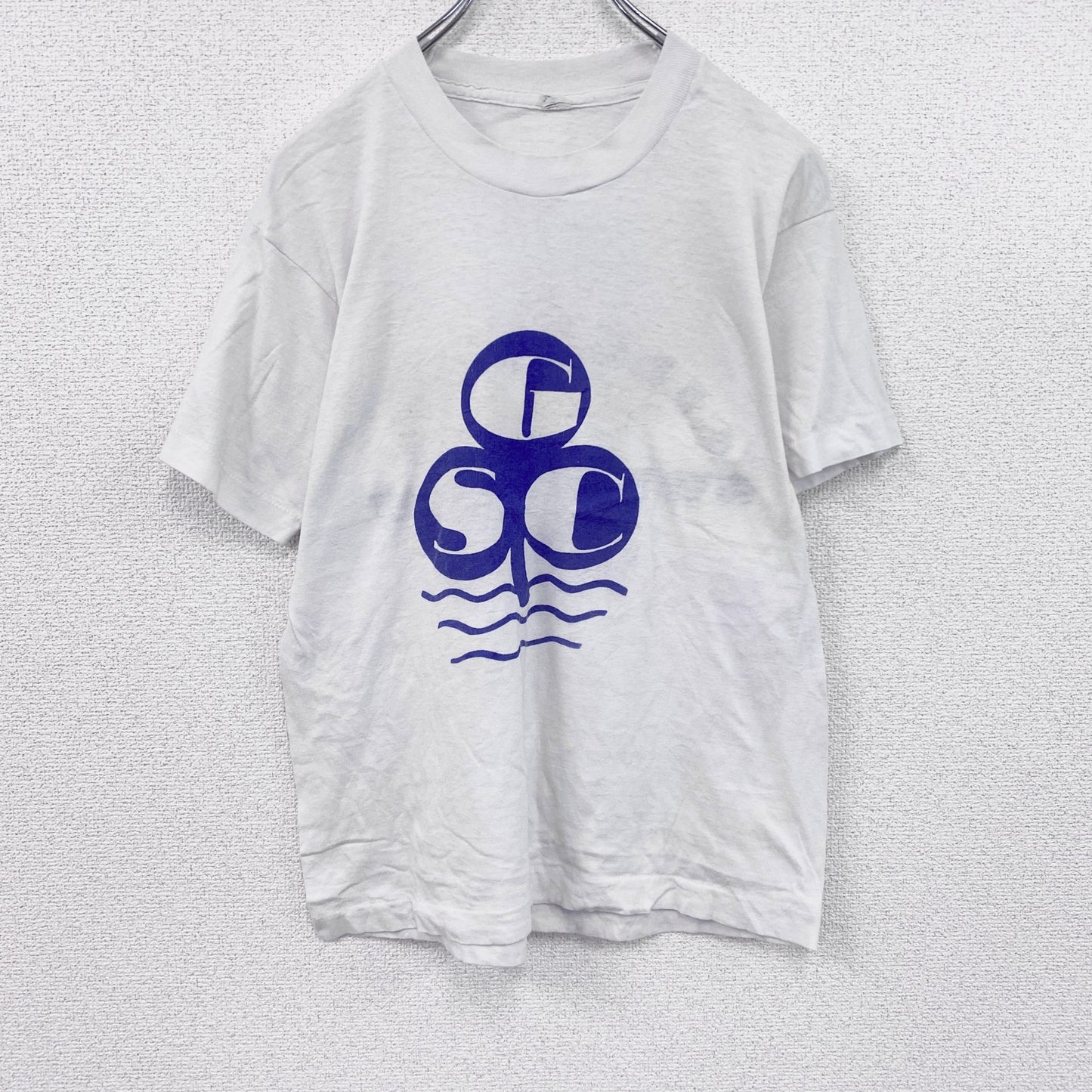 80s～　SCREEN STARS　スクリーンスターズ　半袖Tシャツ　シングルステッチ　ヴィンテージ　白　ホワイト　