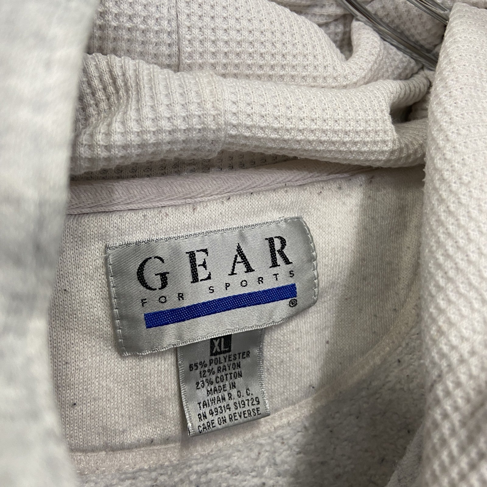 90s　GEAR FOR SPORTS　スウェットパーカー/フーディー　ヴィンテージ　灰色　グレー　XLサイズ