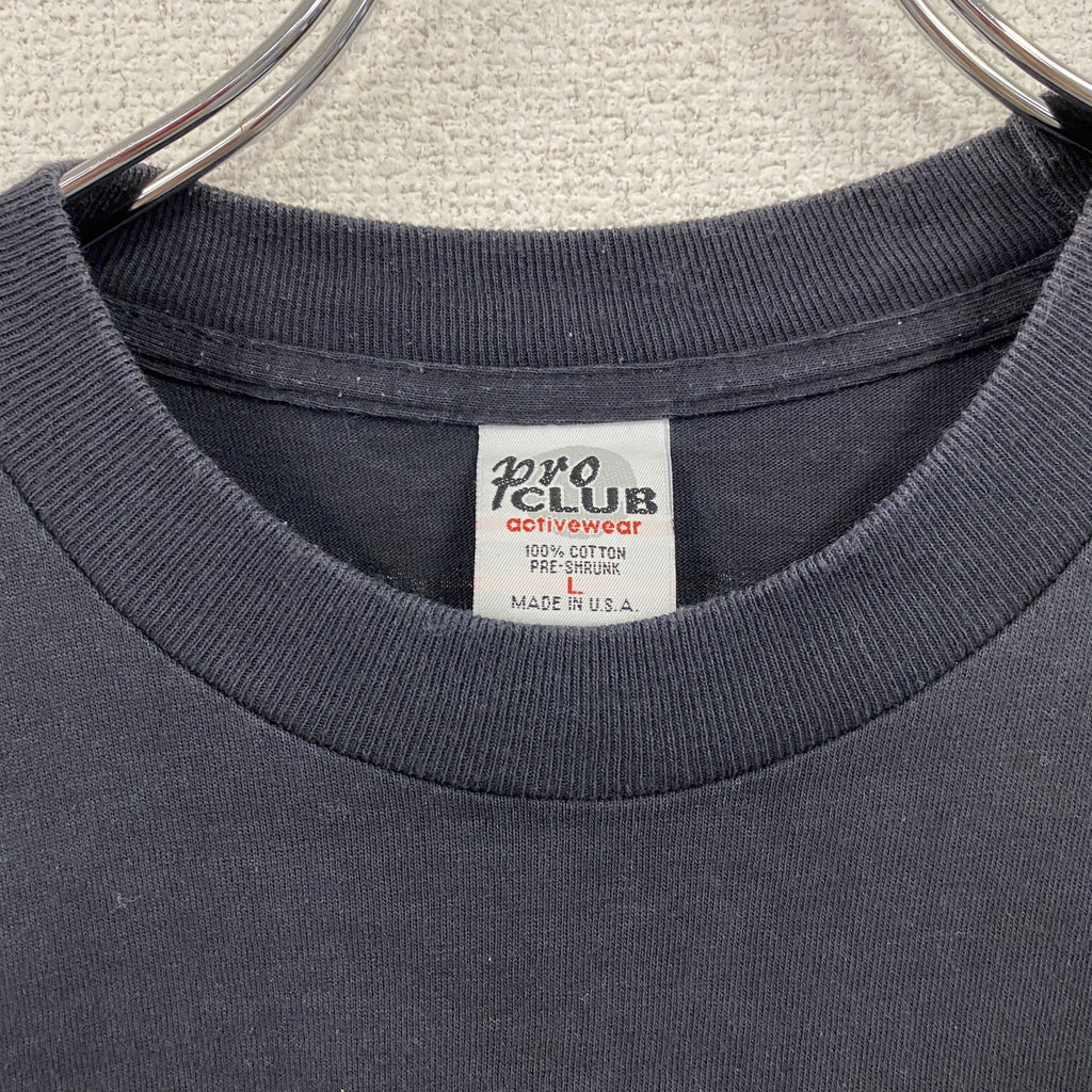 90s～　Pro CLUB　G-SHOCK　ジーショック　半袖プリント企業Tシャツ　ヴィンテージ　黒　ブラック　Lサイズ