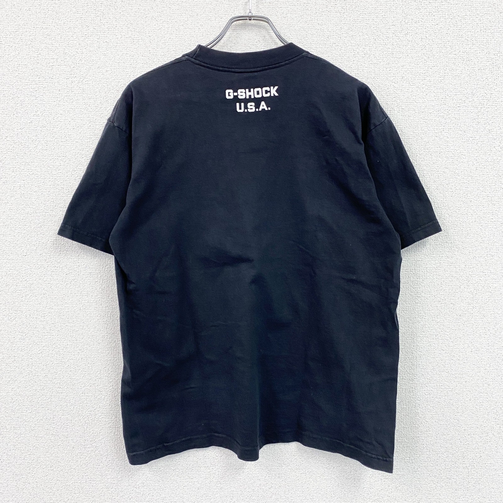 90s～　Pro CLUB　G-SHOCK　ジーショック　半袖プリント企業Tシャツ　ヴィンテージ　黒　ブラック　Lサイズ