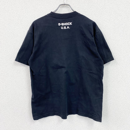 90s～　Pro CLUB　G-SHOCK　ジーショック　半袖プリント企業Tシャツ　ヴィンテージ　黒　ブラック　Lサイズ
