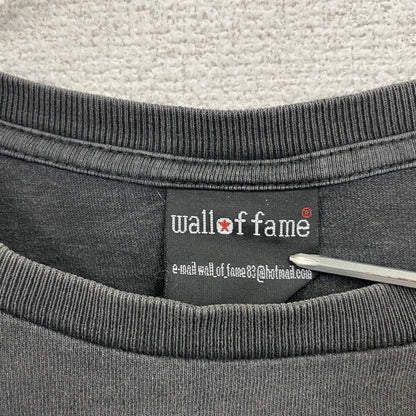 wall of fame　カートコバーン　半袖プリントフォトTシャツ　黒　ブラック　Lサイズ