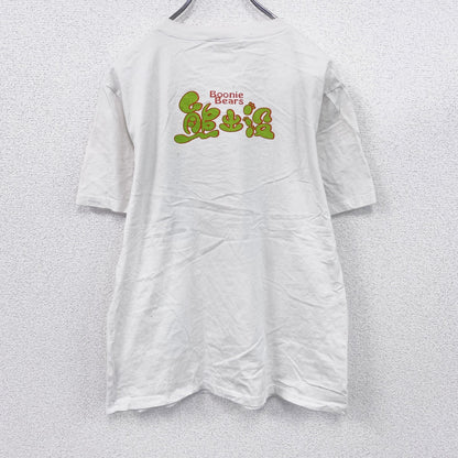 JAM　ジャム　半袖プリントTシャツ　キャラクターT　熊出没　白　ホワイト　