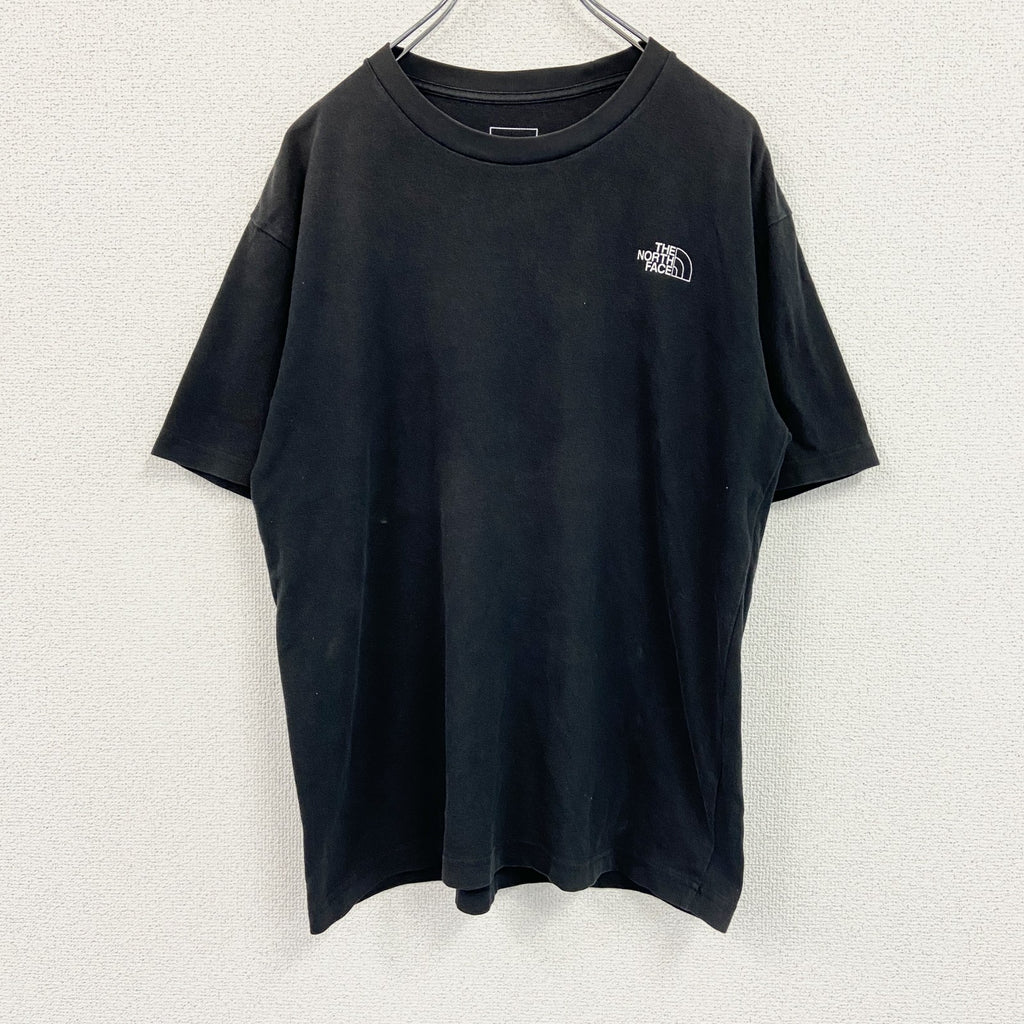 THE NORTH FACE　ザ・ノースフェイス　半袖プリントＴシャツ　黒　ブラック　Mサイズ
