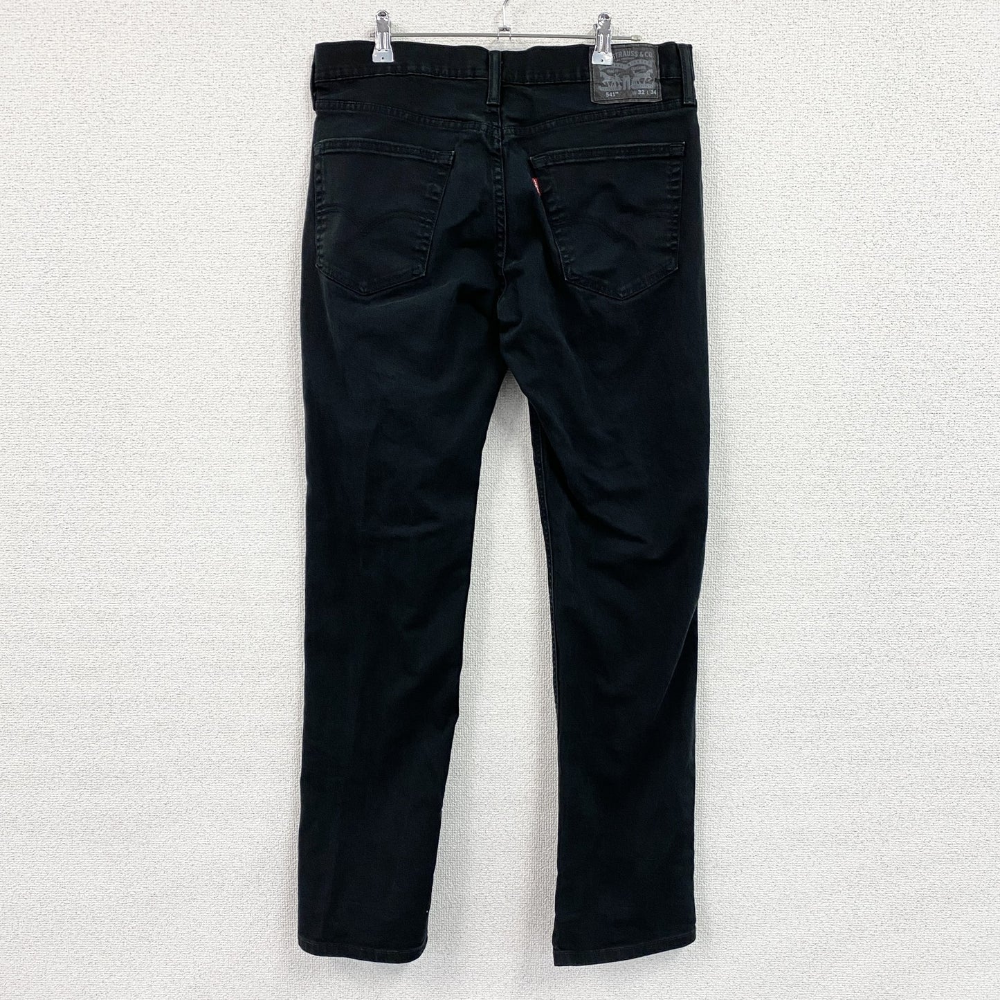 Levi’s　リーバイス　541　ブラックデニムパンツ/ジーンズ　ジップフライ　黒　ブラック　W32サイズ