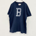 Brooks　Brothers　ブルックスブラザーズ　半袖プリントＴシャツ　紺　ネイビー　Lサイズ