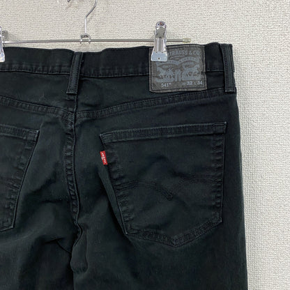 Levi’s　リーバイス　541　ブラックデニムパンツ/ジーンズ　ジップフライ　黒　ブラック　W32サイズ