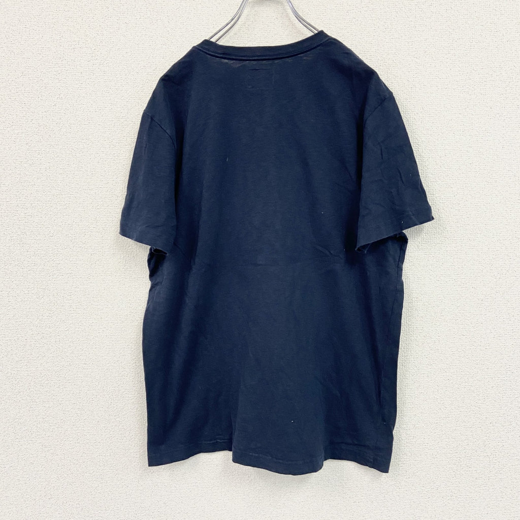 Brooks　Brothers　ブルックスブラザーズ　半袖プリントＴシャツ　紺　ネイビー　Lサイズ