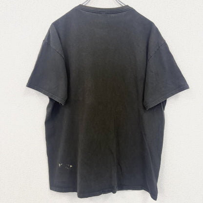 古着 used　鬼滅の刃　半袖アニメプリントTシャツ　ジャンプ　JUMP　レトロデザイン　クルーネック　黒　ブラック　Lサイズ