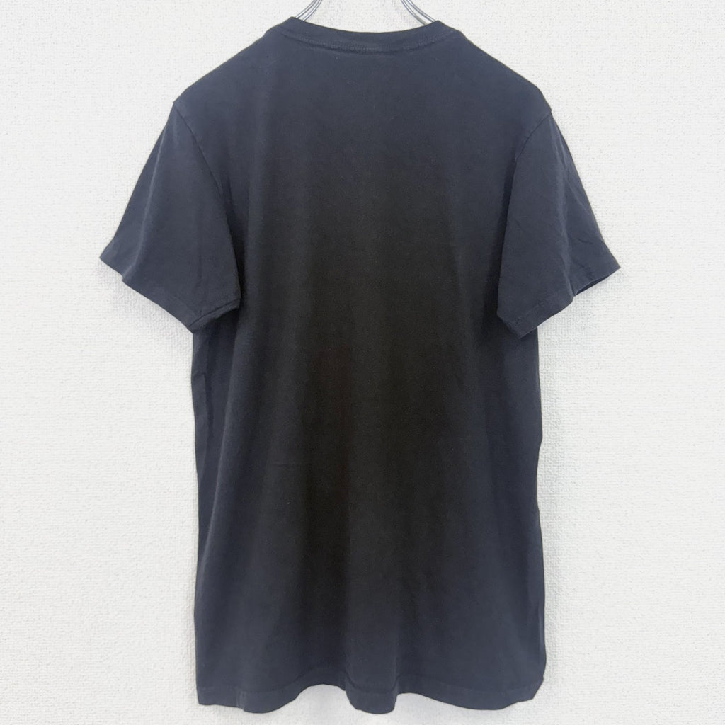 古着 used　ソードアートオンライン　半袖アニメプリントTシャツ　　クルーネック　レトロデザイン　黒　ブラック　Mサイズ