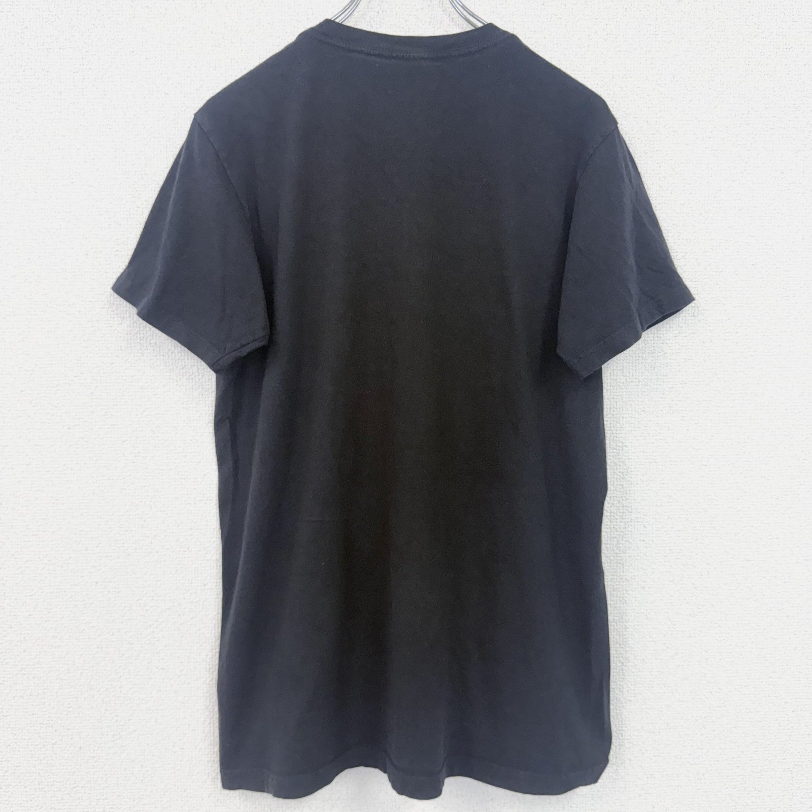 古着 used　ソードアートオンライン　半袖アニメプリントTシャツ　　クルーネック　レトロデザイン　黒　ブラック　Mサイズ