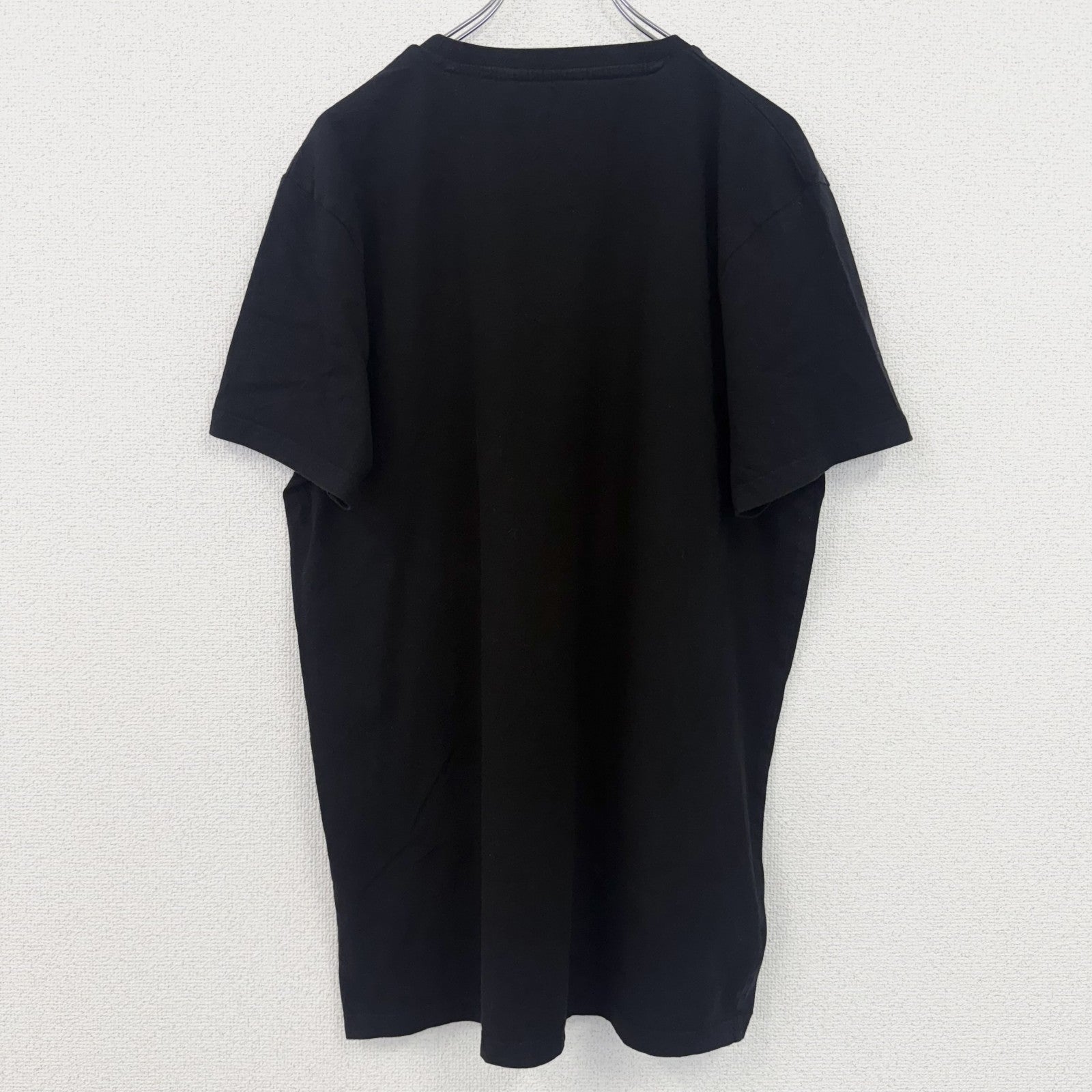 古着 used　Neutral　半袖プリントTシャツ　イカリ　マリン　クルーネック　レトロデザイン　黒　ブラック　XXLサイズ