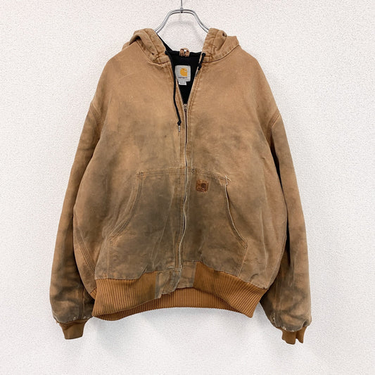 Carhartt　カーハート　アクティブジャケット　ダックジャケット　茶色　ブラウン　Lサイズ