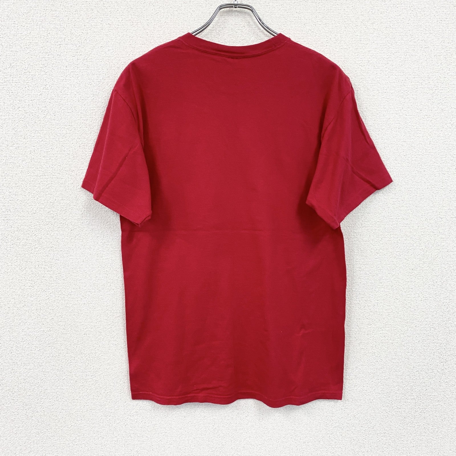 00s　Hanes　ヘインズ　マイケルジャクソン　半袖シンガーTシャツ　King of Pop　ヴィンテージ　赤　レッド　Mサイズ