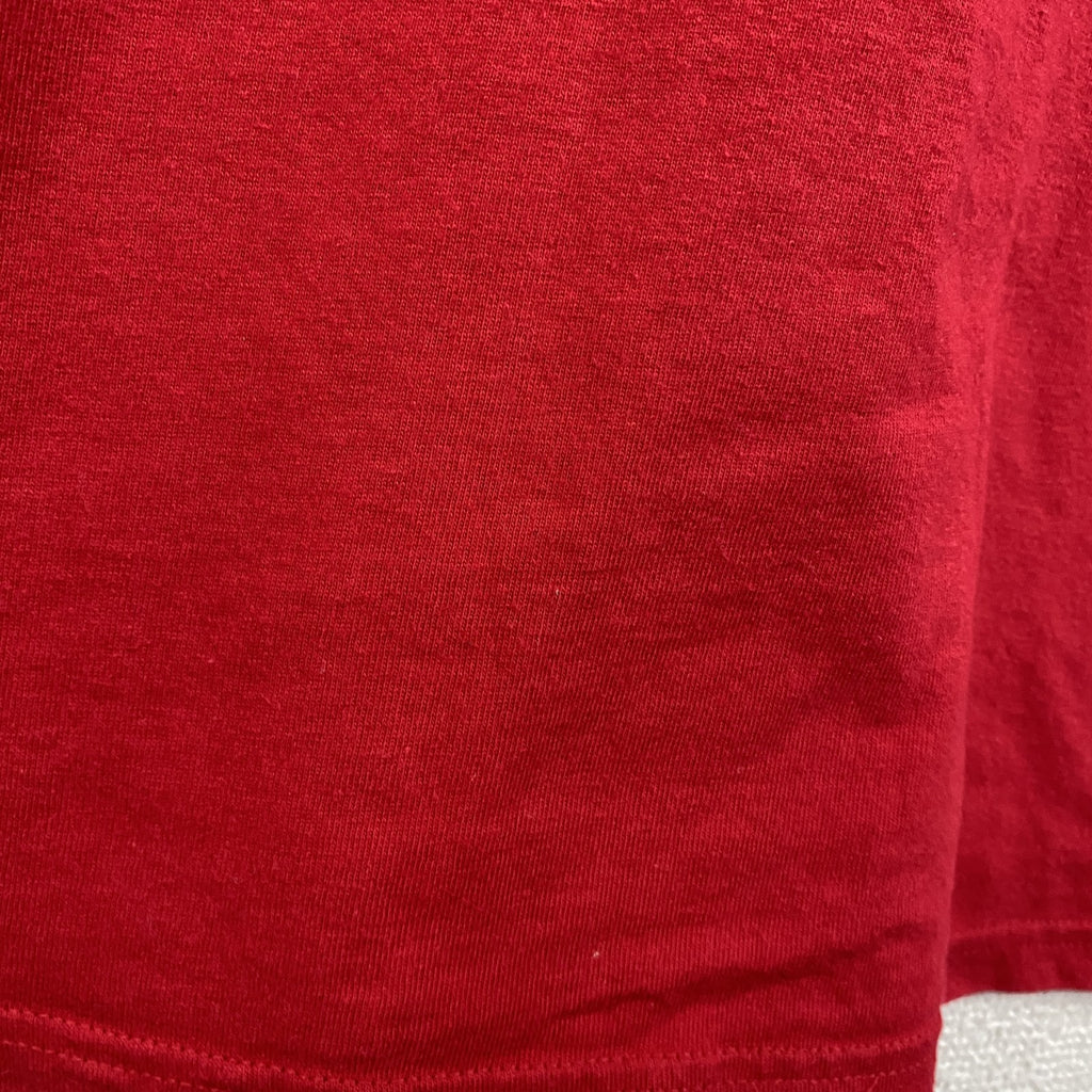 00s　Hanes　ヘインズ　マイケルジャクソン　半袖シンガーTシャツ　King of Pop　ヴィンテージ　赤　レッド　Mサイズ