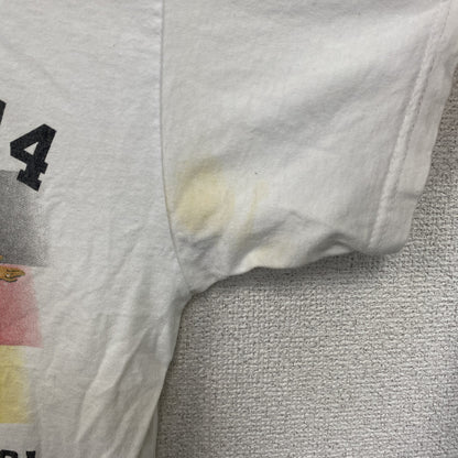 半袖プリントTシャツ　ドイツ代表　サッカー　白　ホワイト　