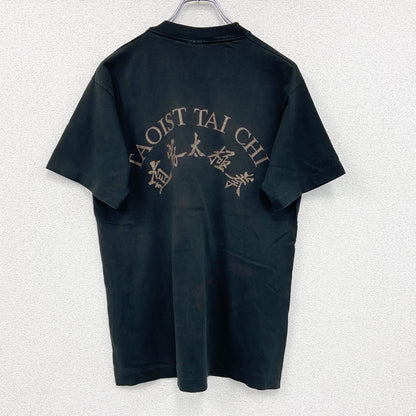 FRUIT OF THELOOM　フルーツオブザルーム　半袖プリントTシャツ　黒　ブラック　Ｍサイズ