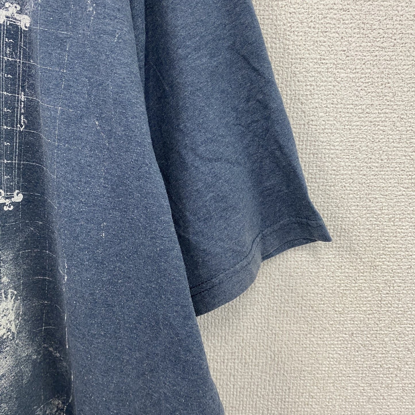 APT.9　アプトナイン　半袖プリントTシャツ　羅針盤　青　ブルー　2XLサイズ