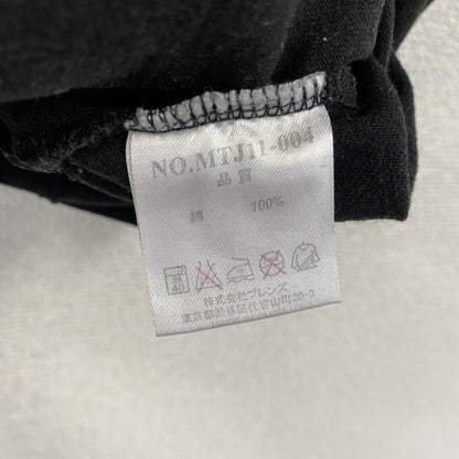 Jackass　ジャッカス　MTV　半袖プリントムービーTシャツ　クロスボーン　スカル　骸骨　デカロゴ　黒　ブラック　Lサイズ