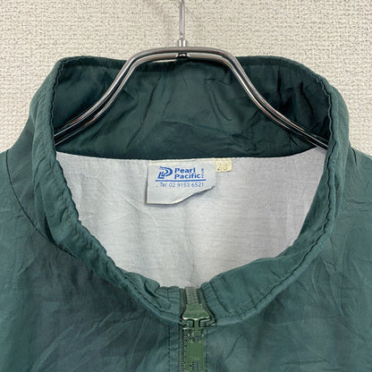 Pearl Pacific　フルジップジャケット　刺繍ロゴ　ワンポイント　緑　グリーン　28サイズ