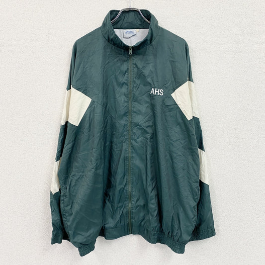Pearl Pacific　フルジップジャケット　刺繍ロゴ　ワンポイント　緑　グリーン　28サイズ