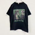 GILDAN　ギルダン　Oasis　オアシス　半袖バンドプリントTシャツ　黒　ブラック　Mサイズ