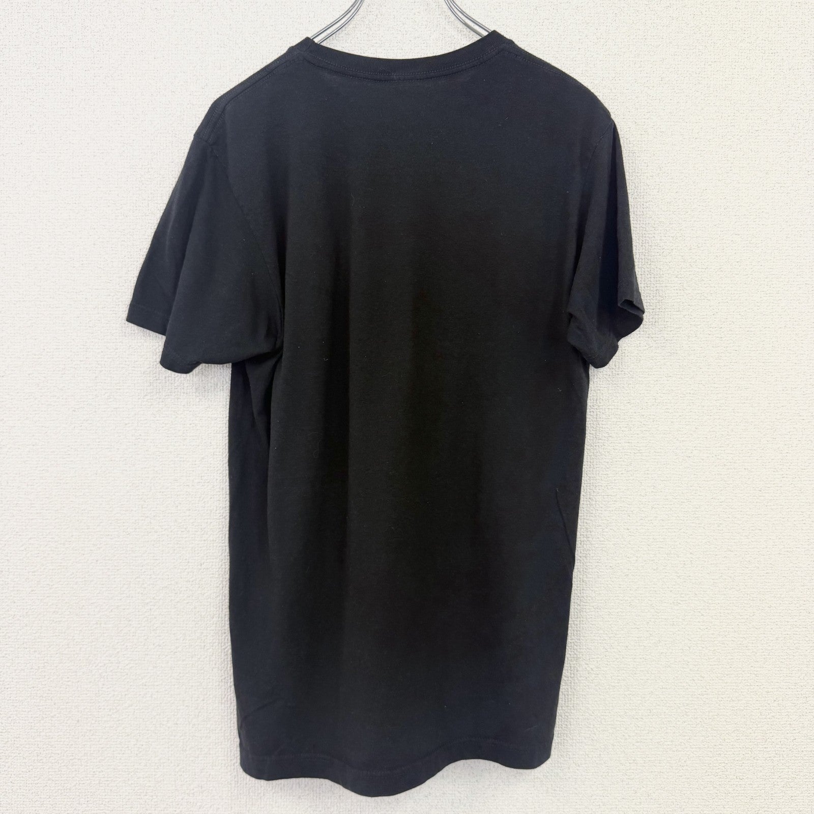 古着 used　AC/DC　エーシーディーシー　半袖バンドプリントTシャツ　クルーネック　ロック　ドクロ　レトロ　黒　ブラック