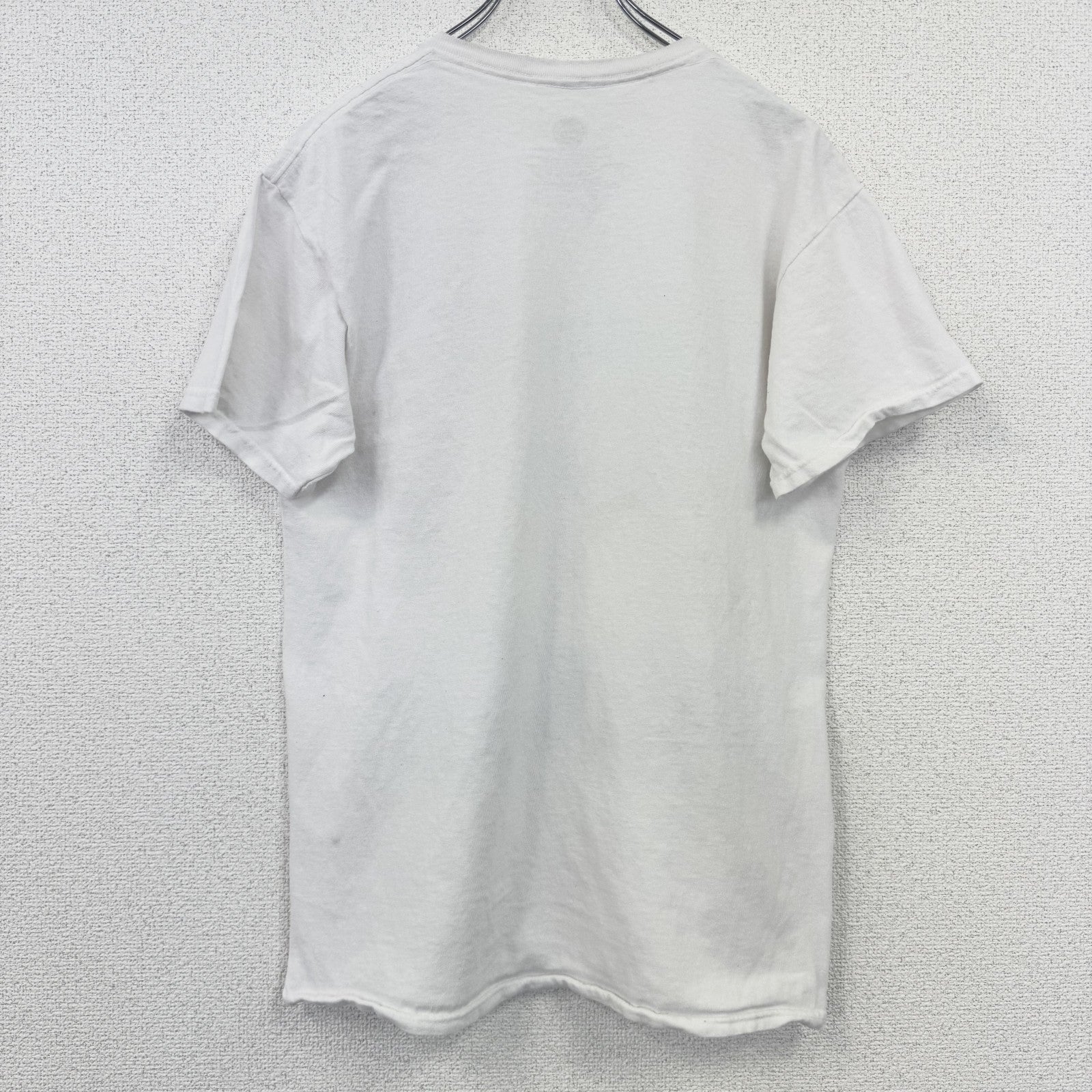 古着 used　鬼滅の刃　半袖アニメプリントTシャツ　ジャンプ　JUMP　クルーネック　レトロデザイン　白　ホワイト　Mサイズ