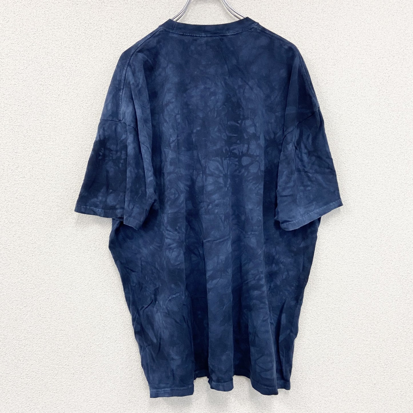 THE MOUNTAIN　ザマウンテン　半袖プリントTシャツ　アニマルT　タイダイ　紺　ネイビー　3XLサイズ
