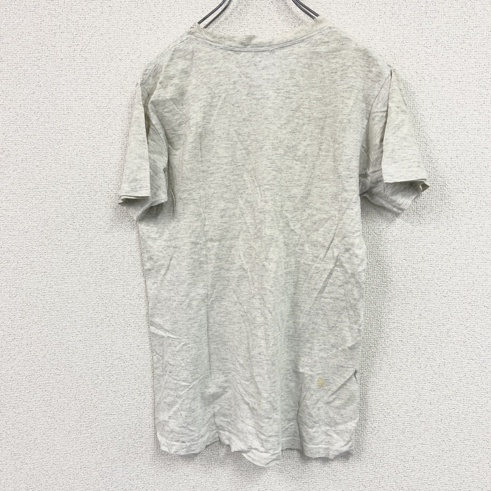 90s　DELTA　デルタ　NFL　レッドスキンズ　半袖プリントTシャツ　シングルステッチ　ヴィンテージ　霜降りグレー　Mサイズ